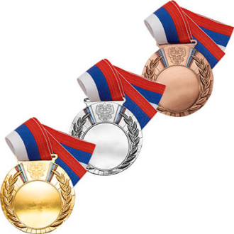 Комплект медалей Лакшма (3 медали) 3512-080-000