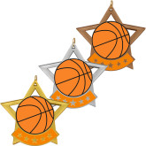 Акриловая медаль баскетбол 2868-001-200