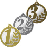 Акриловая медаль 1, 2, 3 место 1787-070-002