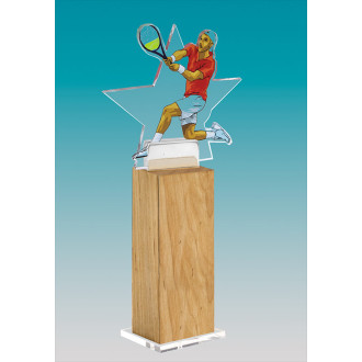 Акриловая награда Большой теннис 1703-001-015