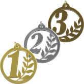 Акриловая медаль 1, 2, 3 место 1786-070-003