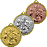 Медаль бокс 3997-002-200