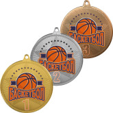 Медаль Баскетбол с УФ печатью 3614-070-305