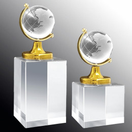 Награда из стекла Глобус 2609-110-000
