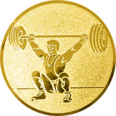 Эмблема тяжелая атлетика 1120-025-100