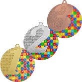 Медаль Иствуд с УФ печатью 3614-070-201