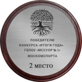 Плакетка с лазер. гравировкой 1911-250-ГР2