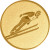 Эмблема прыжки на лыжах с трамплина 1140-025-100