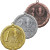 Комплект медалей Талисман 70 мм (3 медали 3676-070-000